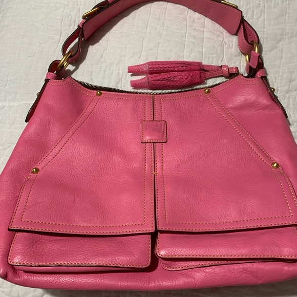 Dooney & Bourke Handbags - **RARE**  Baby pink Kingston hobo. EUC